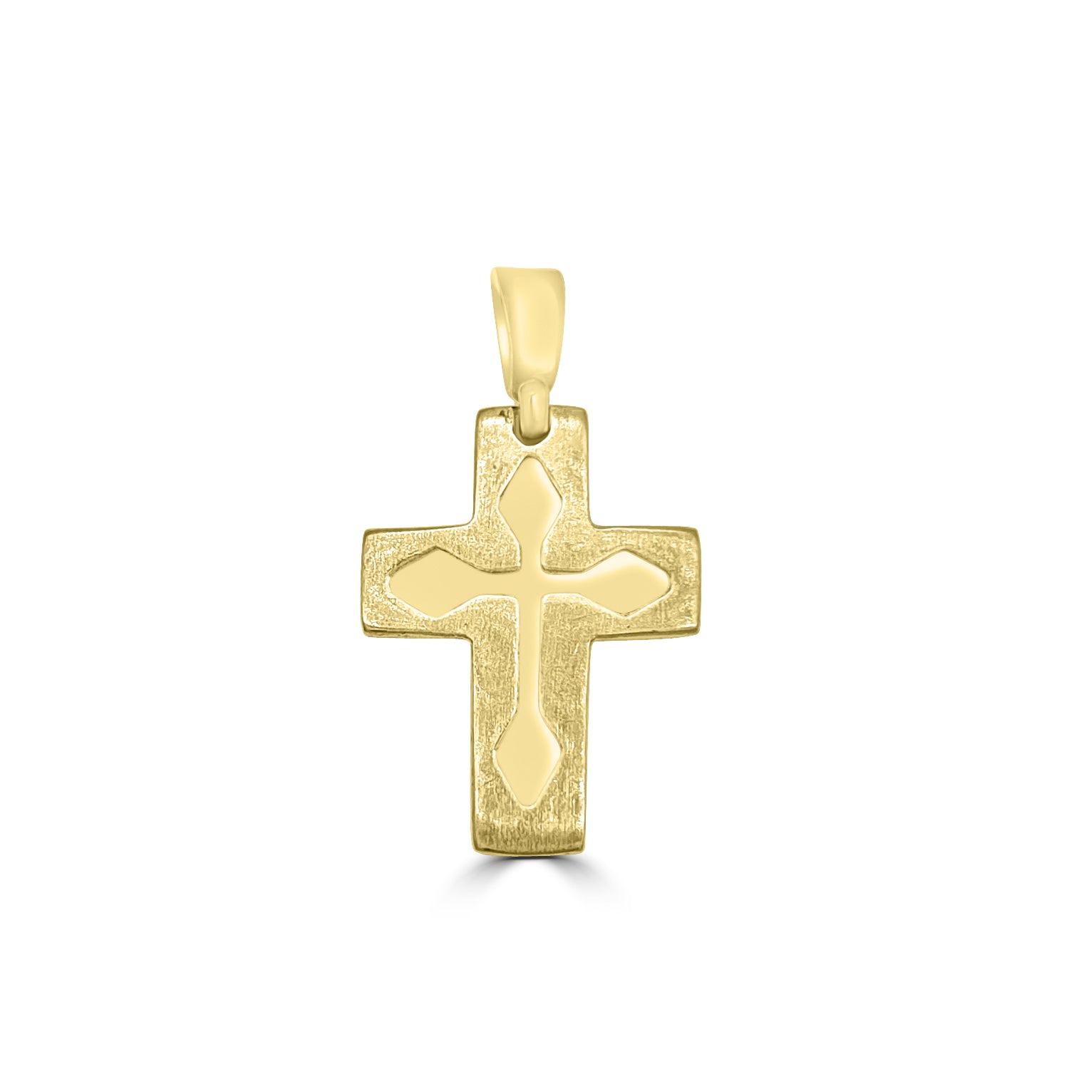 18ct Yellow Gold Cross