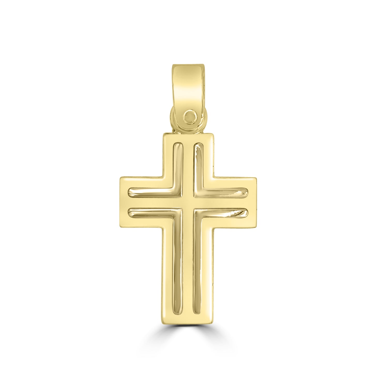 18ct Yellow Gold Cross