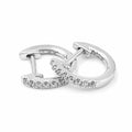 18ct Diamond Huggie Earrings