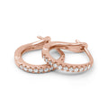 18ct Diamond Huggie Earrings