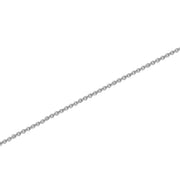 18ct White Gold Fine Chain