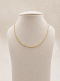 9kt Yellow Gold Fine Paperclip Chain