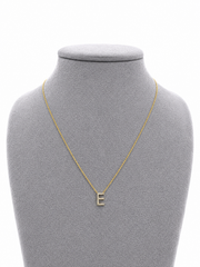 Diamond Letter Necklace