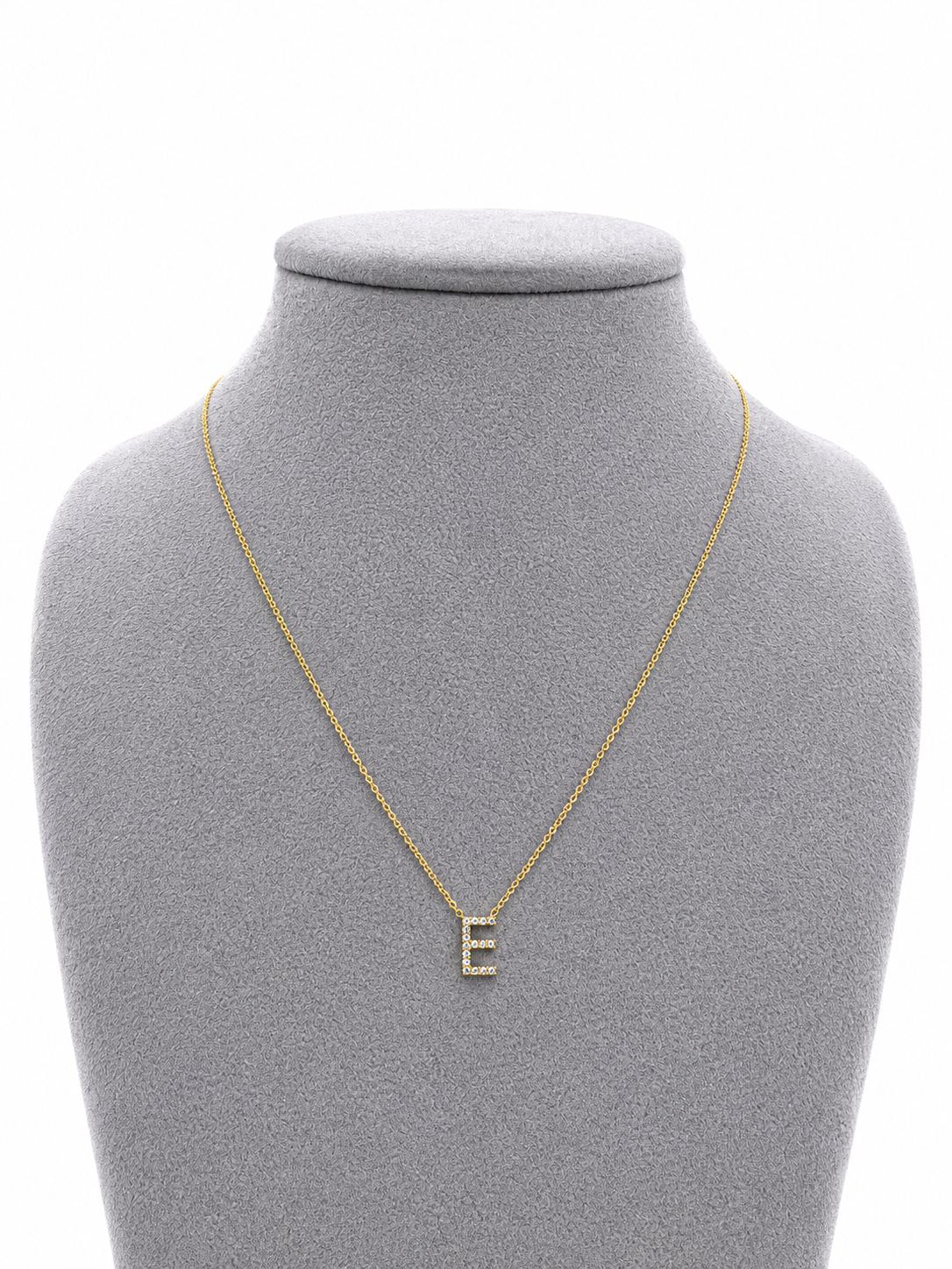 Diamond Letter Necklace