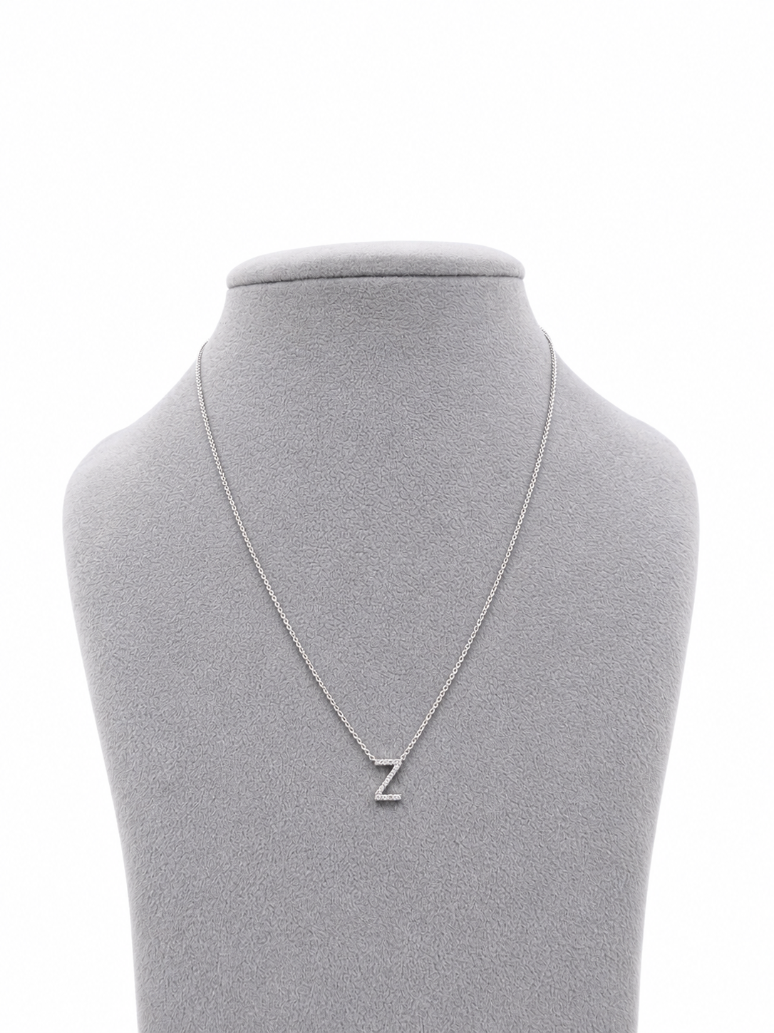 Diamond Letter Necklace