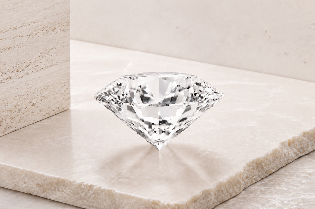 Natural diamond jewellery selected for origin and rarity