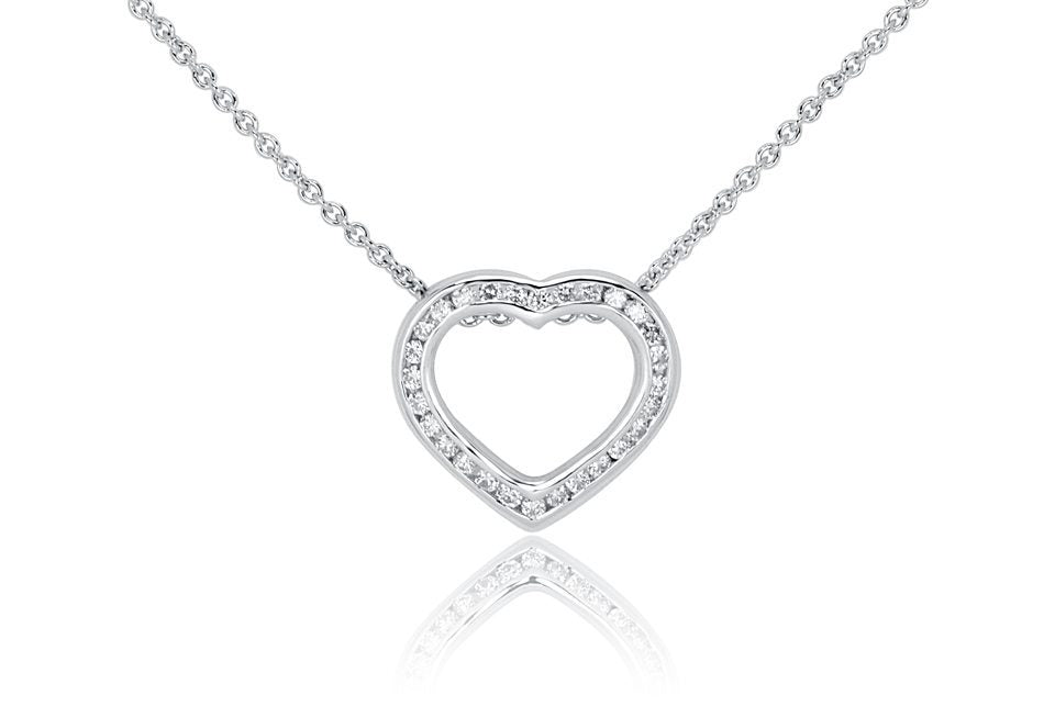 18ct Gold Diamond Pendant