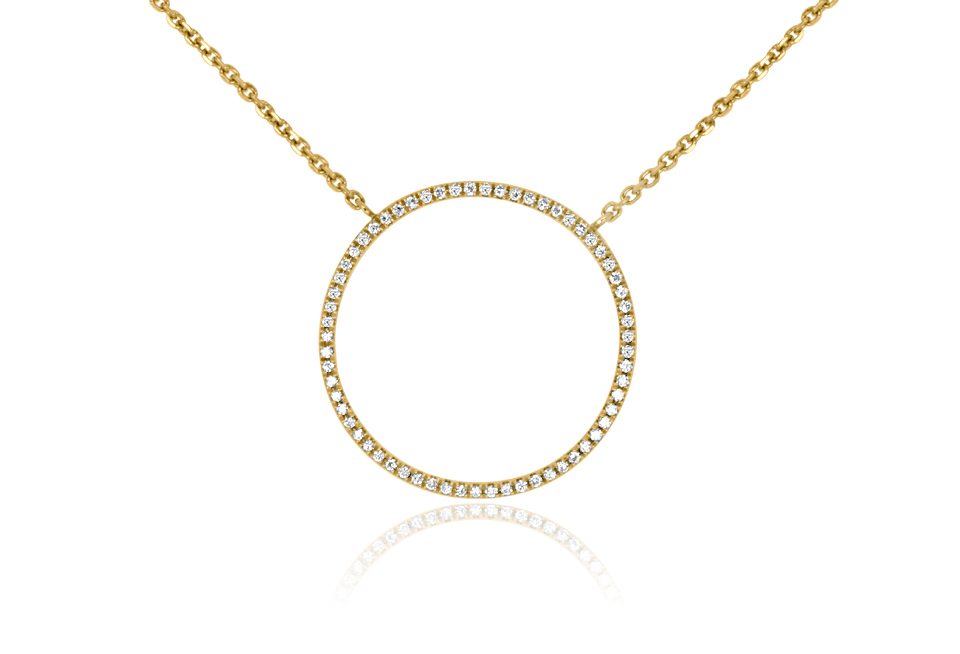 18ct Gold Diamond Necklace