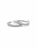 9kt White Gold 0.84ct 43-Lab-Grown Diamond Earrings