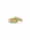 9kt Yellow Gold 0.20ct 38-Diamond Earrings