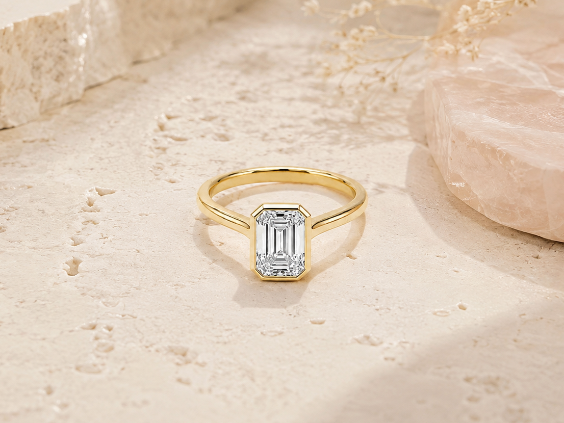 Lab-grown diamond jewellery