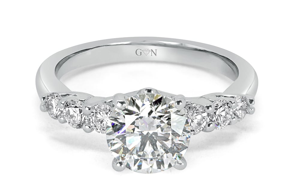 Diamond Solitaire Engagement Ring