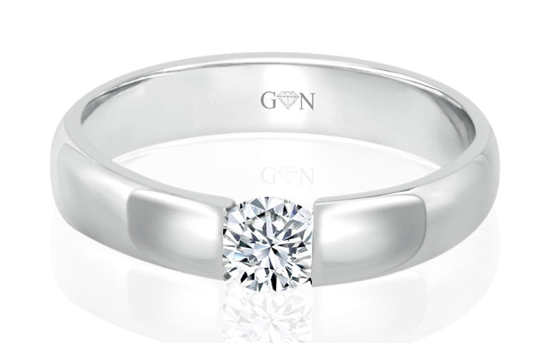 Round Brilliant Cut Diamond Solitaire Ring