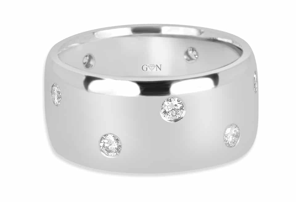 Multi Stone Set Diamond Ring