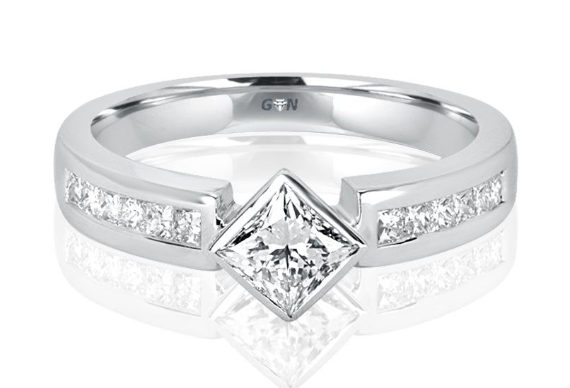 Diamond Solitaire Engagement Ring