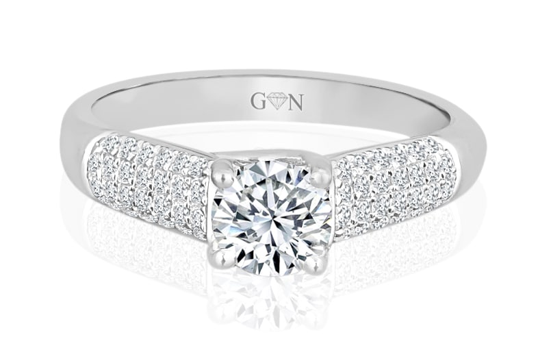 Round Brilliant Cut Diamond Engagement Ring