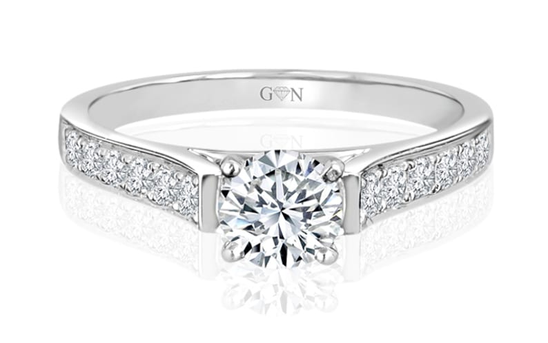 Round Brilliant Cut Diamond Engagement Ring