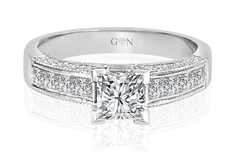 Princess Cut Diamond Engagement Ring