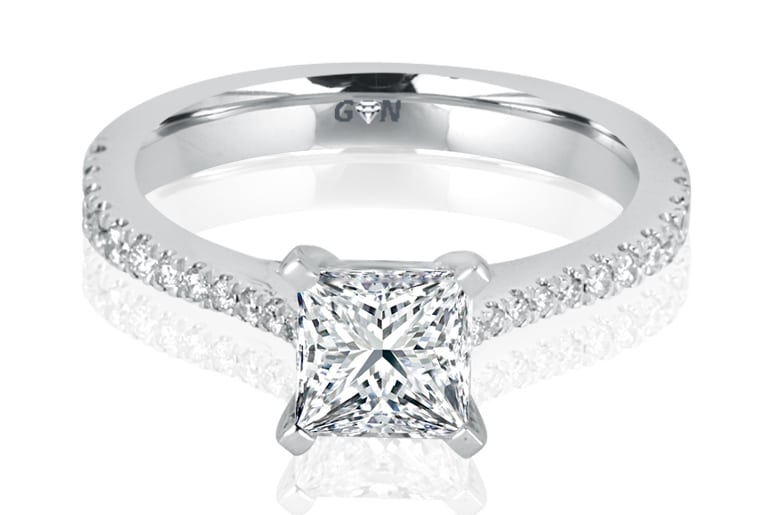 Diamond Solitaire Engagement Ring