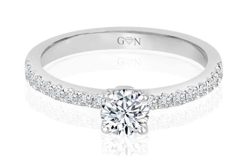 Round Brilliant Cut Diamond Engagement Ring