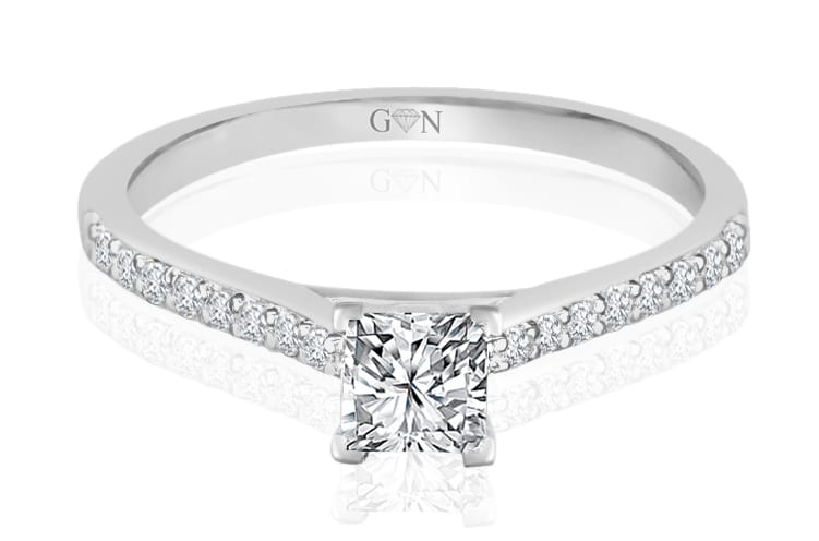 Princess Cut Diamond Engagement Ring