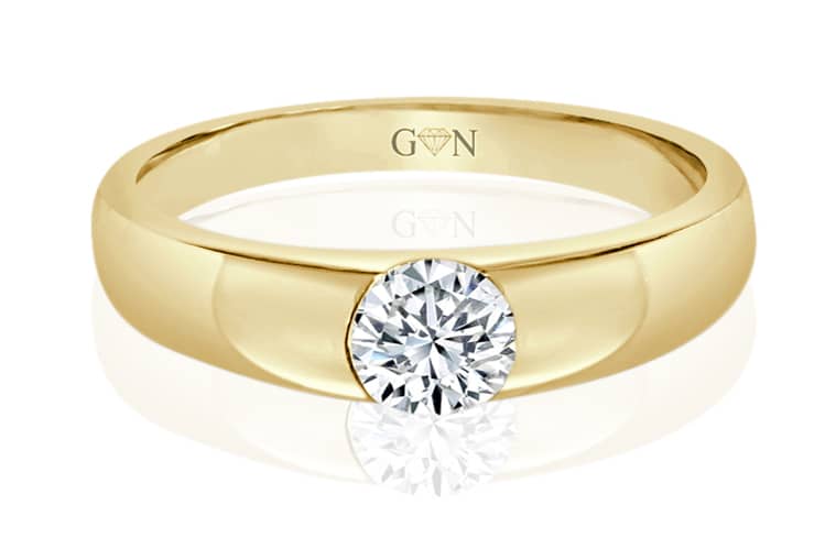 Round Brilliant Cut Diamond Solitaire Ring