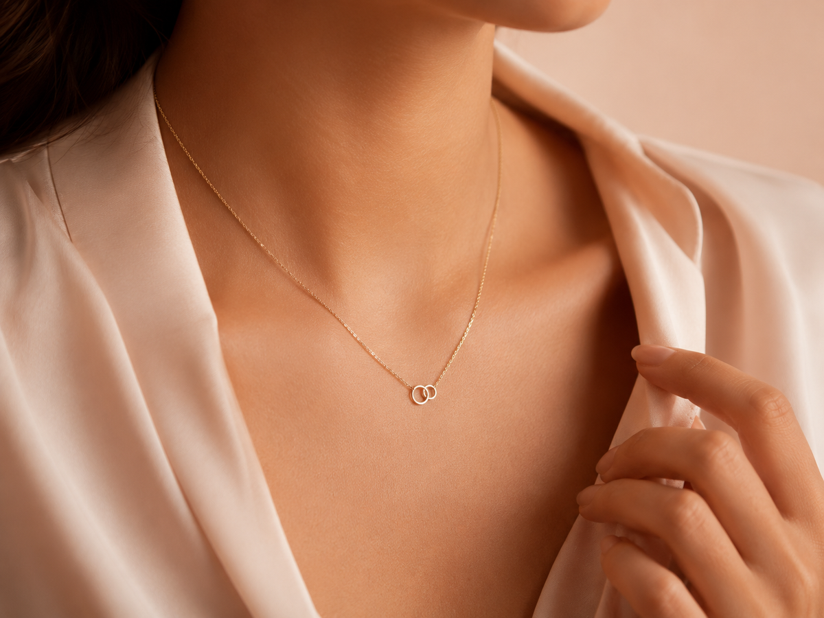 Bespoke pendant and necklace design detail